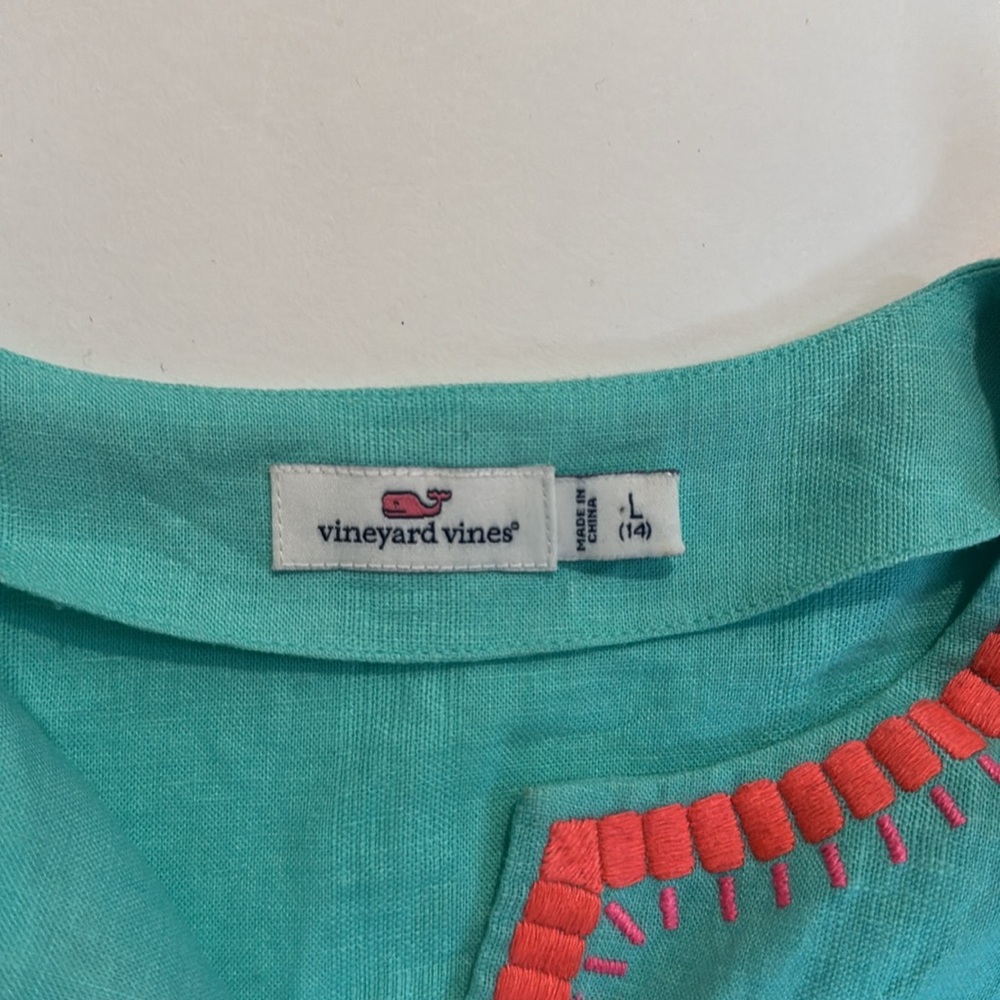 Vineyard vines girls swim cover up- like new! - Picture 3 of 4